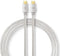 Nedis USB-Kabel - USB 3.2 Gen 2 - USB-C Male - USB-C Male - 100 W - 4K@60Hz - 10 Gbps - Verguld - 1.00 m - Rond - Gevlochten / Nylon - Aluminium - Cover Window Box