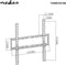 Nedis Vaste TV-Muurbeugel - 23 - 55