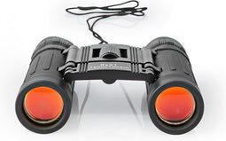 Nedis Verrekijker - Vergroting: 8 x - Diameter objectieflens: 21 mm - Gezichtsveld: 128 m - Inclusief reistas - Zwart