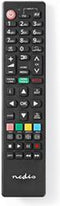 Nedis Vervangende Afstandsbediening - Geschikt voor: Panasonic / Sharp - Vast - 1 Apparaat - Amazon Prime / Disney + Button / Netflix Knop / Rakuten TV Button / Viera Link Knop / Youtube Knop - Infrarood