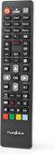 Nedis Vervangende Afstandsbediening - Geschikt voor: Philips - Vast - 1 Apparaat - Ambilight Knop / Netflix Knop - Infrarood - Zwart