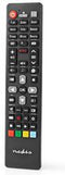 Nedis Vervangende Afstandsbediening - Geschikt voor: Philips - Vast - 1 Apparaat - Ambilight Knop / Netflix Knop - Infrarood - Zwart