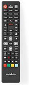 Nedis Vervangende Afstandsbediening - Geschikt voor: Philips - Vast - 1 Apparaat - Ambilight Knop / Netflix Knop - Infrarood - Zwart