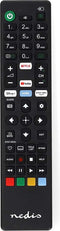 Nedis Vervangende Afstandsbediening - Geschikt voor: Sony - Vast - 1 Apparaat - Amazon Prime / Disney + Button / Netflix Knop / Youtube Knop - Infrarood - Zwart