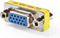 Nedis VGA-Adapter - VGA Female 15p - VGA Female 15p - Vernikkeld - Recht - Metaal - Metaal - Polybag
