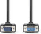 Nedis VGA-Kabel - VGA Male - VGA Female 15p - Vernikkeld - Maximale resolutie: 1280x800 - 20.0 m - Rond - ABS - Zwart - Polybag