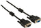Nedis VGA-Kabel - VGA Male - VGA Female 15p - Vernikkeld - Maximale resolutie: 1280x800 - 20.0 m - Rond - ABS - Zwart - Polybag
