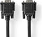 Nedis VGA-Kabel - VGA Male - VGA Female 15p - Vernikkeld - Maximale resolutie: 1280x800 - 2.00 m - Rond - ABS - Zwart - Envelop