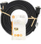 Nedis VGA-Kabel - VGA Male - VGA Male - Vernikkeld - Maximale resolutie: 1280x768 - 10.0 m - Rond - ABS - Zwart - Label