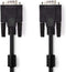 Nedis VGA-Kabel - VGA Male - VGA Male - Vernikkeld - Maximale resolutie: 1280x768 - 10.0 m - Rond - ABS - Zwart - Label