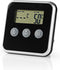 Nedis Vleesthermometer - Alarm / Timer - LCD-Scherm - 0 - 250 °C - Zilver / Zwart