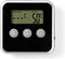 Nedis Vleesthermometer - Alarm / Timer - LCD-Scherm - 0 - 250 °C - Zilver / Zwart
