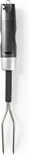 Nedis Vleesthermometer - Temperatuurinstelling - LCD-Scherm - 0 - 110 °C - Zilver / Zwart