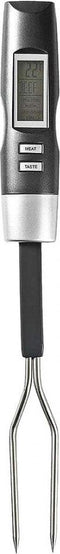 Nedis Vleesthermometer - Temperatuurinstelling - LCD-Scherm - 0 - 110 °C - Zilver / Zwart