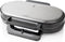 Nedis Wafelijzer - 2 x 5 Heart shaped waffles - 12 cm - 1200 W - Automatische temperatuurregeling - Kunststof / Metaal
