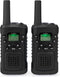 Nedis Walkie talkie Set - 2 Handsets - Tot 6 km - Frequentiekanalen: 8 - PTT / VOX - tot 3 uur - Koptelefoonoutput - 2 Headsets - Zwart