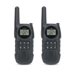 Nedis Walkie talkie Set | Zwart