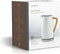 Nedis Waterkoker - 1.7 l - Soft-Touch - Wit - 360 graden draaibaar - Verborgen verwarmingselement - Strix-controller - Droogkookbeveiliging