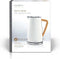 Nedis Waterkoker - 1.7 l - Soft-Touch - Wit - 360 graden draaibaar - Verborgen verwarmingselement - Strix-controller - Droogkookbeveiliging
