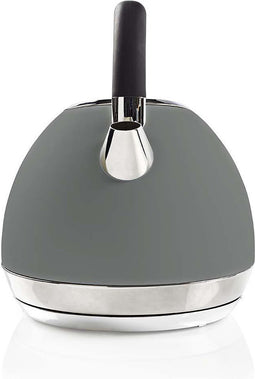 Nedis Waterkoker - 1.8 l - Soft-Touch - Grijs - 360 graden draaibaar - Verborgen verwarmingselement - Strix-controller - Droogkookbeveiliging