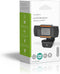 Nedis Webcam - Full HD@30fps - Vaste Scherpstelling - Ingebouwde Microfoon - Zwart