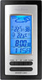 Nedis Weerstation - Binnen & Buiten - Inclusief draadloze weersensor - Weersvoorspelling - Tijdweergave - LCD-Scherm - Wekkerfunctie
