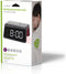 Nedis Wekker met Draadloze Lader - Qi gecertificeerd - 5 / 7.5 / 10 / 15 W - USB-A Male - Nachtlamp - 2 Alarmtijden - Snoozefunctie