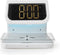 Nedis Wekker met Draadloze Lader - Qi gecertificeerd - 5 / 7.5 / 10 W - USB-A Female - Nachtlamp - 2 Alarmtijden - Snoozefunctie