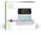 Nedis Wekker met Draadloze Lader - Qi gecertificeerd - 5 / 7.5 / 10 W - USB-A Female - Nachtlamp - 2 Alarmtijden - Snoozefunctie