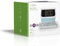 Nedis Wekker met Draadloze Lader - Qi gecertificeerd - 5 / 7.5 / 10 W - USB-A Female - Nachtlamp - 2 Alarmtijden - Snoozefunctie