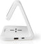 Nedis Wekker met Draadloze Lader - Qi gecertificeerd - 5 / 7.5 / 10 W - USB-A Female - Nachtlamp - 2 Alarmtijden - Snoozefunctie