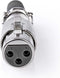 Nedis XLR-Connector - Recht - Female - Vernikkeld - Solderen - Diameter kabelinvoer: 7.0 mm - Metaal - Zilver - 25 Stuks - Envelop