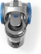 Nedis Zakloze Stofzuiger - Zakloos - 700 W - Stof capaciteit: 3.5 l - Combi-Borstel / Parketborstel - Actieradius: 8 m - HEPA-luchtfilter - Antraciet / Blauw