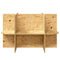 Terrariumbasis Bruin 80 x 50 x 50 cm OSB