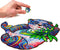 UNIDRAGON Houten Puzzel Voor Volwassenen Dier - Serieuze Panda - 110 stukjes - Small 18x24 cm