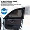 Exclusive by TW Luxe Zonnescherm Auto - UV Bescherming - Dubbellaags Design - Zwart (2 stuks)