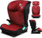 Lionelo Neal - i-Size Autostoel 100-150 cm - ISOFIX - Verstelbare hoofdsteun 14 posities - Ventilatiesysteem - Zijbescherming - Rood