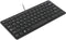 R-Go Tools Ergo Compact - Ergonomisch Toetsenbord - USB Aansluiting - Qwerty US - Zwart