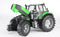 Bruder 3080 - Deutz Agrotron X720 - Tractor met open motorkap en bestuurbaar via schuifdak - Groen