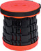 Opvouwbare kruk extra strong rood - telescopische kruk - 250 kg - inklapbare kruk - draagbaar - kampeerstoel - opstapkrukje