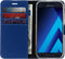 Accezz Hoesje Geschikt voor Samsung Galaxy A5 (2017) Hoesje Met Pasjeshouder - Accezz Wallet Softcase Bookcase - Donkerblauw