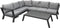 champ hoek lounge set 4 delig antraciet