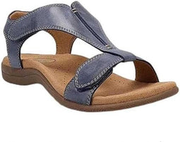 NeiKaryy - Vrouwen Orthopedische Sandalen met Klittenbandsluiting - Maat 37 - Blauw