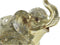 Decoratieve figuren DKD Home Decor Olifant Gouden Hars (24 x 10 x 24 cm)