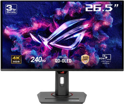ASUS ROG Strix OLED XG27UCDMG - 4K OLED Gaming Monitor - 240Hz 27 inch - USB-C 90W Power Delivery