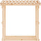 vidaXL - Haardhoutrek - 108x64,5x77 - cm - massief - grenenhout - honingbruin