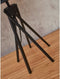 GOOD&MOJO Tafellamp Iguazu - Jute/Bamboe Zwart - Ø30x45cm -