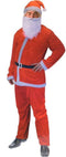 Kerstman Pak - 5 Delig - Premium Outfit - Inclusief accessoires