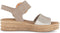 Gabor Sandalen - Platte sandalen - Suede - Beige - Maat 42