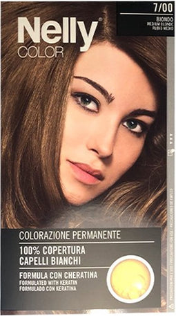 Nelly Color 7/00 Medium Blond Haarkleuring Kit